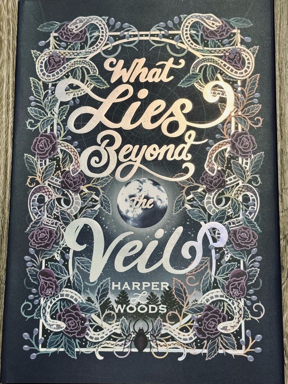 Bookish box edition of What Lies Beyond the Veil by Harper L Woods